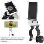 Enrilior Aluminium Alloy Universal Mobile Phone Support Holder Cellphone Photography Bracket Special for Telescope/Microscope