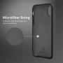 OTOFLY for iPhone X Case, [Silky and Soft Touch Series] Premium Soft Silicone Rubber Full-Body Protective Bumper Case Compatible with Apple iPhone X(ONLY) - Black