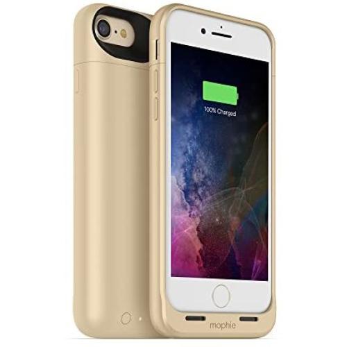 mophie Juice Pack Wireless - Qi Wireless Charging - Protective Battery Case for Apple iPhone 8 and iPhone 7 - Gold