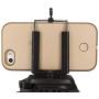 DaVoice Cell Phone Tripod Mount Adapter, Compatible with iPhone Holder, Smartphone Camera Stand Universal Clamp Attachment Clip (Black)