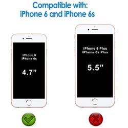 JETech Screen Protector for Apple iPhone 6 and iPhone 6s, 4.7-Inch, Tempered Glass Film, 2-Pack