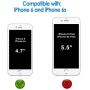JETech Screen Protector for Apple iPhone 6 and iPhone 6s, 4.7-Inch, Tempered Glass Film, 2-Pack