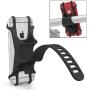 Phone Holder for Bike, Silicone Universal Bike Phone Mount, for Motorcycle Phone Holder Mountain Bike Accessories Fits for iPhone 11 Pro Max/XR/XS Max/8/7/ 6/6s Plus, Galaxy S20/S9, 4.0"-6.5" Phones