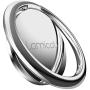 Finger Ring Stand, Lamicall Cell Phone Holder : Universal Phone Ring Cradle Kickstand Compatible with Phone Xs Max XR X 8 7 6 6s Plus 5s, Galaxy S8 S7 S6, All Android Smartphone - Sliver - 01