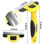 Pet Grooming Brush Effectively Reduces Shedding by up to 95% Professional Deshedding Tool for Dogs and Cats