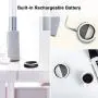 Selfie Ring Light, Rechargeable Clip on Selfie Fill Light with 36 LED Light, 3-Level Adjustable Brightness Compatible for iPhone, iPad, Android, Tablet, Laptop, Camera Video (Black) Selfie Ring Light, Rechargeable Clip on Selfie Fill Light with 36 LED Light, 3-Level Adjustable Brightness Compatible for iPhone, iPad, Android, Tablet, Laptop, Camera Video (Black)