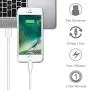 iPhone Charger iPad Charger,Baoota 2.4A 12W USB Wall Charger Foldable Portable Travel Plug and 2 Pack 8 Pin Charging Cable Compatible with iPhone,iPad