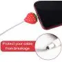 TUPARKA 18 Pcs Cable Protector for iPhone Charging Cable, Plastic Cute Fruit Drink Bottle Animal Unicorn Charging Cable Saver, USB Cable Saver Phone Accessory Protect Charger Cable TUPARKA 18 Pcs Cable Protector for iPhone Charging Cable, Plastic Cute Fruit Drink Bottle Animal Unicorn Charging Cable Saver, USB Cable Saver Phone Accessory Protect Charger Cable