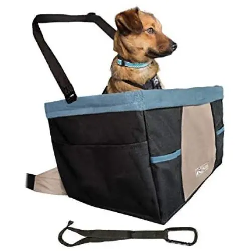 Kurgo Rover Booster Dog Car Seat with Seat Belt Tether Kurgo Rover Booster Dog Car Seat with Seat Belt Tether
