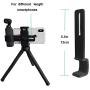 Osmo Pocket Mount Accessories with Phone Holder Mount,OSMO Pocket Camera Tripod,Handheld Mobile Phone Tripod Mount Adapter Compatible with DJI OSMO Pocket Camera
