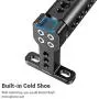 SMALLRIG Camera Top Handle Cheese Handle Grip with Built-in Shoe Mount for Camera Rig, Camera Cage - 1638 SMALLRIG Camera Top Handle Cheese Handle Grip with Built-in Shoe Mount for Camera Rig, Camera Cage - 1638