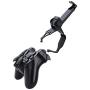 Megadream 180 Degree Adjustable Bluetooth Android Cell Phone Clamp Game Clip Mount Holder Stand for Playstation PS3 Controller