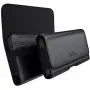 De-Bin iPhone 11 Pro Max, iPhone Xs Max 7 Plus 8 Plus 6s Plus Holster, Leather Belt Case with Clip Cell Phone Pouch Belt Holder for iPhone 11 Pro Max (Fits Phone w/Otterbox Lifeproof Battery Case on) De-Bin iPhone 11 Pro Max, iPhone Xs Max 7 Plus 8 Plus 6s Plus Holster, Leather Belt Case with Clip Cell Phone Pouch Belt Holder for iPhone 11 Pro Max (Fits Phone w/Otterbox Lifeproof Battery Case on)