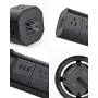 BESTEK 12 Outlets Power Strip Tower with 3 USB Ports Stackable Design Extend to 14 AC Outlets for PC Laptop Mobiles,6 Feet Extension Cord,Black BESTEK 12 Outlets Power Strip Tower with 3 USB Ports Stackable Design Extend to 14 AC Outlets for PC Laptop Mobiles,6 Feet Extension Cord,Black
