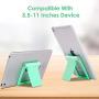Desk Cell Phone Stand Holder - Uniwit Multi-Angle Adjustable Phone Desk Stand Tablet Holder for iPhone 11 Pro Max XS XR 8 Plus 6 7 Samsung Galaxy S10 S9 S8 S7 Edge S6 Android Smartphone