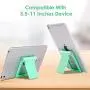 Desk Cell Phone Stand Holder - Uniwit Multi-Angle Adjustable Phone Desk Stand Tablet Holder for iPhone 11 Pro Max XS XR 8 Plus 6 7 Samsung Galaxy S10 S9 S8 S7 Edge S6 Android Smartphone