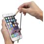 6 Pack XRONG Colors Crystal Capacitive Mini Stylus Universal Touch Screen Pen for iPhone7 5s 6s, Samsung Galaxy s5 s4, Smartphones, iPad, iPods, S10,S10+,S10e,S9,S9P,Note9,XR,XS MAX iPhone11 Pro XS XR