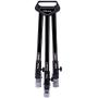 Dolica LT-D100 Professional Lightweight and Heavy Duty Tripod Dolly with Adjustable Leg Mounts,Black