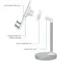 AONKEY Adjustable Cell Phone Stand, Desk Cellphone Holder Compatible with iPhone Xs Max XS XR X 6 6S 7 8 Plus, All Android Smartphone & iPad& Other 7”-13” Tablets AONKEY Adjustable Cell Phone Stand, Desk Cellphone Holder Compatible with iPhone Xs Max XS XR X 6 6S 7 8 Plus, All Android Smartphone & iPad& Other 7”-13” Tablets