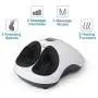QUINEAR Shiatsu Foot Massager with Heat Compression and Deep Kneading Massage for Circulation and Pain Relief - 6 Massage Intensities 2 Kneading Speeds 2 Heating Levels (White) QUINEAR Shiatsu Foot Massager with Heat Compression and Deep Kneading Massage for Circulation and Pain Relief - 6 Massage Intensities 2 Kneading Speeds 2 Heating Levels (White)