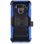 CELZEN - for LG Harmony 4, LG Premier Pro Plus (2020) - Phone Case w/Belt Clip Holster - CV1 Blue