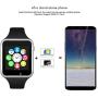 Padgene Bluetooth Smartwatch,Touchscreen Wrist Smart Phone Watch Sports Fitness Tracker with SIM SD Card Slot Camera Pedometer Compatible with iPhone iOS Android for Kids Men Women (Black Silver)