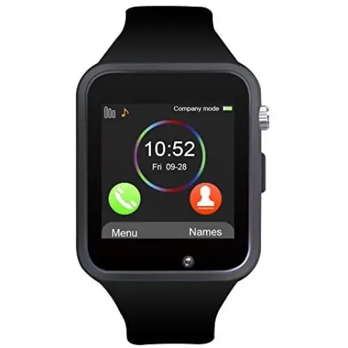 Padgene Bluetooth Smartwatch,Touchscreen Wrist Smart Phone Watch Sports Fitness Tracker with SIM SD Card Slot Camera Pedometer Compatible with iPhone iOS Android for Kids Men Women (Black) Padgene Bluetooth Smartwatch,Touchscreen Wrist Smart Phone Watch Sports Fitness Tracker with SIM SD Card Slot Camera Pedometer Compatible with iPhone iOS Android for Kids Men Women (Black)