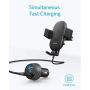 Anker Wireless Charger, PowerWave 7.5 Car Charger with Air Vent Phone Holder, 7.5W for iPhone 11, 11 Pro, 11 Pro Max, 10W for Galaxy S10 S9 S8, Note 10 Note 9 (Quick Charge Car Charger Included)