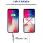 USB C to Lightning Cable 6ft, JSAUX [Apple MFi Certified] Support Power Delivery Fast Charging iPhone USB-C Charger Compatible with iPhone 11/11 Pro/11 Pro Max/X/XS/XR/XS Max/8/8 Plus(Purple)