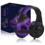 PS4 Headset PC Gaming Headsets for Xbox One - AH68 3.5mm Wire Over Ear Headphone with Mic, Volume Control, Noise Isolating for Playstation4, Laptop,MP3, Smartphones, Tablet