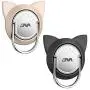 Cat Phone Ring Holder for Magnetic Car Mount, Phone Finger Ring for Magnet Mount, Finger Ring Stand Compatible for iPhone XS/XS Max/XR (2 Pack, Black/Gold) Cat Phone Ring Holder for Magnetic Car Mount, Phone Finger Ring for Magnet Mount, Finger Ring Stand Compatible for iPhone XS/XS Max/XR (2 Pack, Black/Gold)