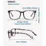 Blue Light Blocking Glasses Square Nerd Eyeglasses Frame Anti Blue Ray Computer Glasses Non Prescription