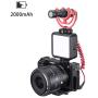 ULANZI VL49 2000mAh LED Video Light w 3 Cold Shoe, Rechargeable Soft Light Panel for DJI OSMO Mobile 3 Pocket Zhiyun Smooth 4 Sony RX100 VII Canon G7X Mark III A6400 6600 Camera GoPro 8 7 6 5 Vlogging