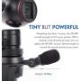 Saramonic XM1 3.5mm TRS Microphone for DSLR Cameras, Omnidirectional Plug and Play Mic for Camcorders, Digital Voice Recorder, Gopro, CaMixer, SmartMixer, LavMic, SmartRig+ and UWMIC9/UWMIC10/UWMIC15