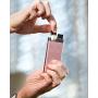 BRIK | Ultra-Slim Aluminum Portable Charger Case | Pod Storage | Holds 1 Extra Pod - Brick Power Bank (Rose Pink)