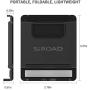 Adjustable Foldable Phone Tablet Stand Holder for Desk,Compatible for iPhone 11 10 iPad Mini or Any 4-9 inches Mobile Phone Tablet (Black 2 Pack)