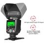 VOKING VK750 Manual LCD Display Universal Flash Speedlite for Canon Nikon Pantax Panasonic Olympus Fujifilm DSLR Mirrorless Cameras and Cameras