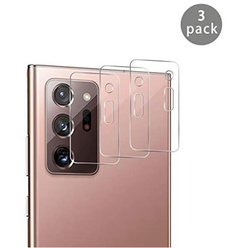 Casetego for Galaxy Note 20 Ultra Camera Lens Protector, [3 Pack]Ultra Thin Transparent Clear Camera Tempered High Definition Camera Lens Protector for Samsung Galaxy Note 20 Ultra,Clear