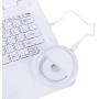 Selfie Ring Light, XINBAOHONG Rechargeable Portable Clip-on Selfie Fill Light with 36 LED for iPhone/Android Smart Phone Photography, Camera Video, Girl Makes up (White)
