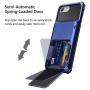 Vofolen for iPhone 6s Case iPhone 8 Wallet iPhone SE 2020 Case Credit Card Holder ID Slot Pocket Dual Layer Protective Bumper Rugged TPU Rubber Armor Hard Shell Cover for iPhone 6 6s 7 8 SE2 Navy Blue