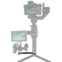 NICEYRIG Gimbal Bracket with 1/4 3/8 Thread for Monitor Mount, Universal Extension Arm Compatible with DJI Ronin S SC, Zhiyun Weebill Lab Crane Series, Moza - 337