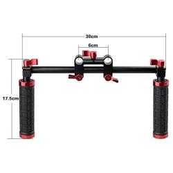 CAMVATE Camera Handle Grips Handlebar Support Kit for DSLR Camera Camcorder Shoulder Rig