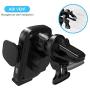 ZOOAUX Fast Wireless Car Charger Vent Mount, Automatic Clamping 10W/7.5W Fast Charging Air Vent for Car Compatible iPhone 11/11 Pro/11 Pro Max/Xs MAX/XS/XR/X/8/8+,Samsung S10/S10+/S9/S9+/S8/LG V30/etc