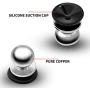 Newseego Mobile Game Controllers, [Quicker Response] Phone Trigger Key Mobile Shooter Aim & Fire Buttons Physical Joystick for Knives Out/Rules of Survival L1R1 for iOS Android Phone-2 PCS