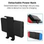 Gulikit Portable Power Bank 10000mAh 5V/3A Flash Rechargeable Extended Battery Charger Case Compatible for Nintendo Switch & Smartphone & Travel Video Game Charger