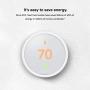 Google E Nest Automated Climate Thermostat, white (T4000ES), 1