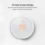 Google E Nest Automated Climate Thermostat, white (T4000ES), 1