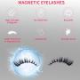 Magnetic Eyelashes&Magnetic Eyeliner Kit with Tweezers, Reusable, No Glue Needed, Waterproof, Easy to Apply