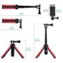Taisioner Mini Selfie Stick Tripod Kit Two in One for GoPro Action Camera and Cell Phone Accessories