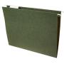 AmazonBasics Hanging Organizer File Folders - Letter Size, Green - Pack of 25